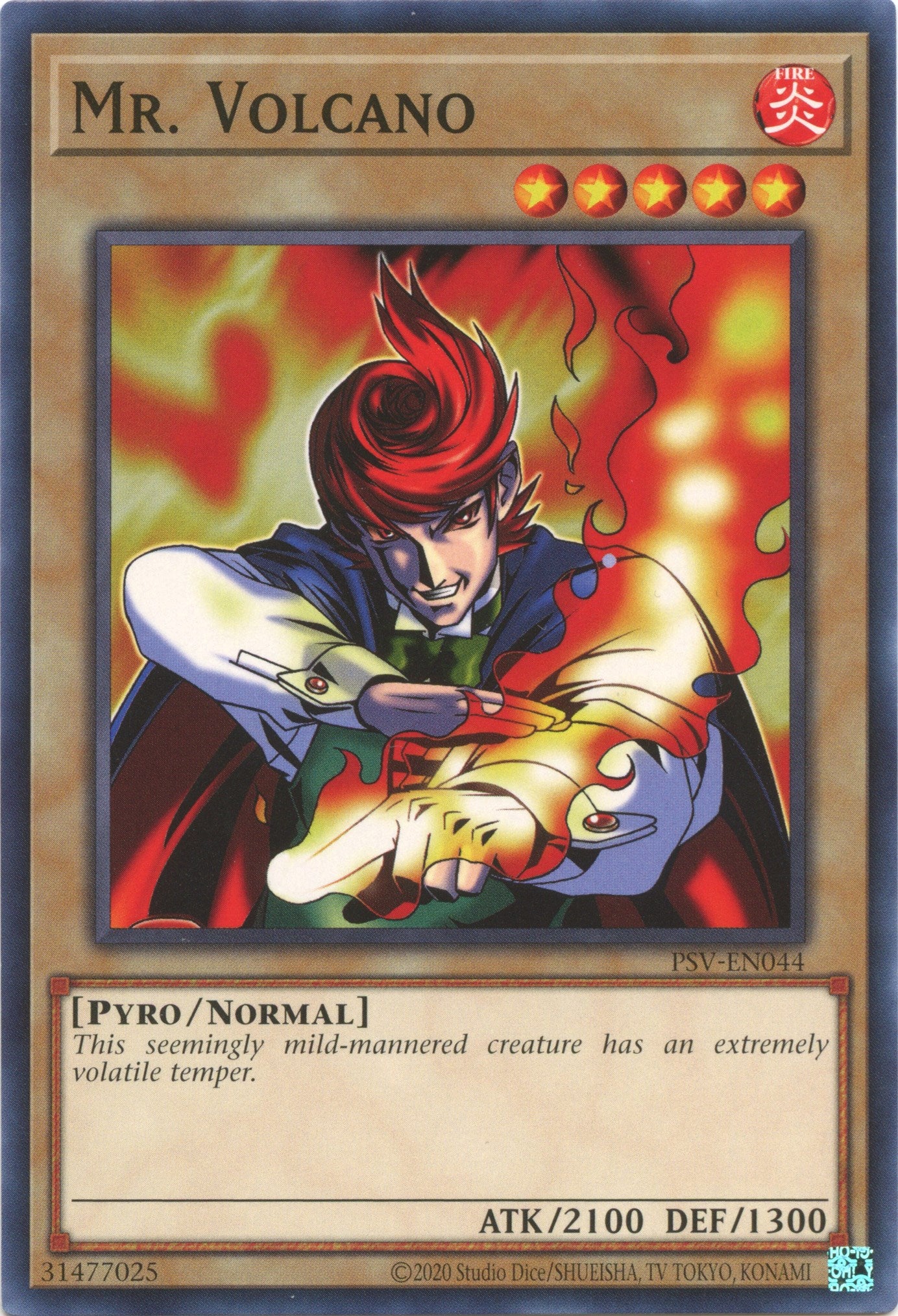 Mr. Volcano (25th Anniversary) [PSV-EN044] Common | Pegasus Games WI