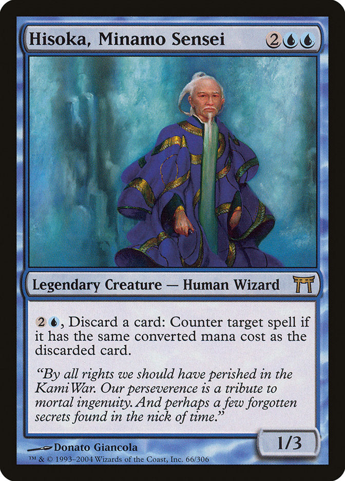 Hisoka, Minamo Sensei [Champions of Kamigawa] | Pegasus Games WI
