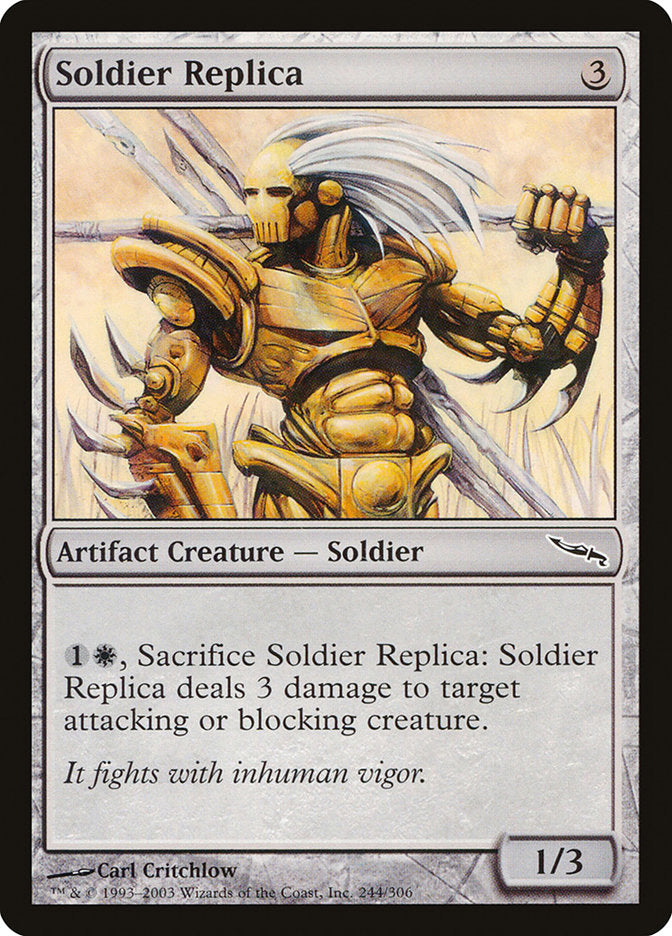 Soldier Replica [Mirrodin] | Pegasus Games WI