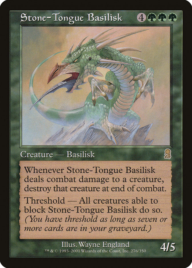 Stone-Tongue Basilisk [Odyssey] | Pegasus Games WI