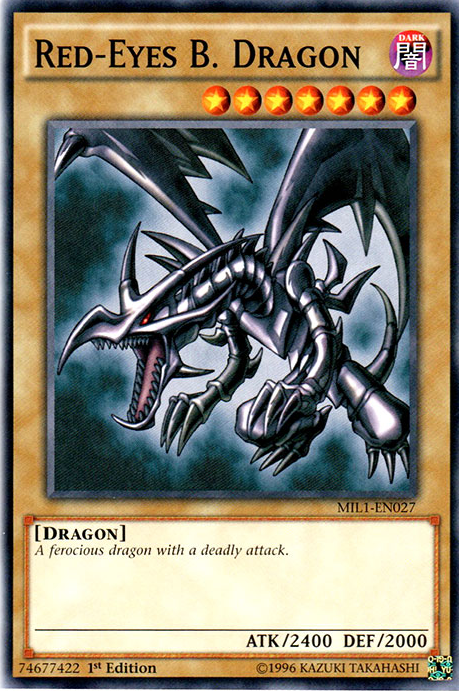 Red-Eyes B. Dragon [MIL1-EN027] Common | Pegasus Games WI