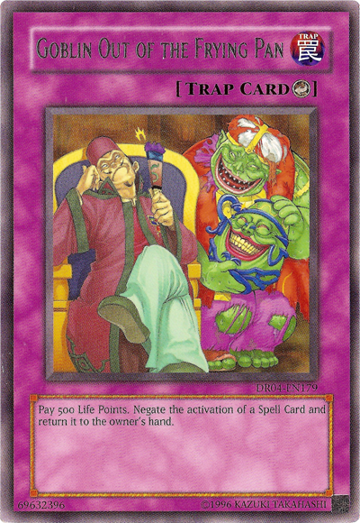 Goblin Out of the Frying Pan [DR04-EN179] Rare | Pegasus Games WI