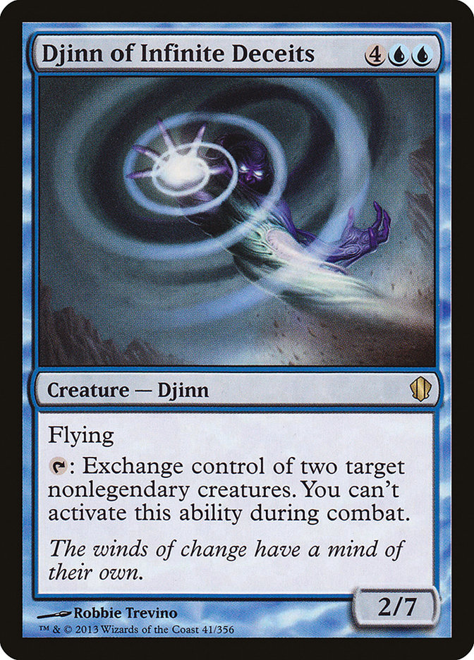 Djinn of Infinite Deceits [Commander 2013] | Pegasus Games WI