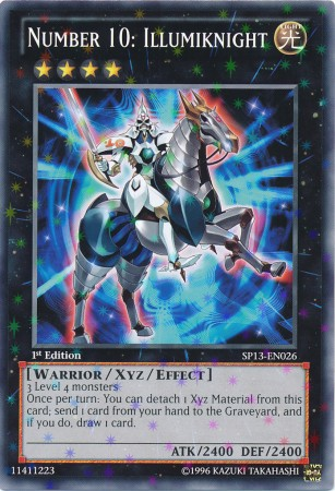 Number 10: Illumiknight [SP13-EN026] Starfoil Rare | Pegasus Games WI