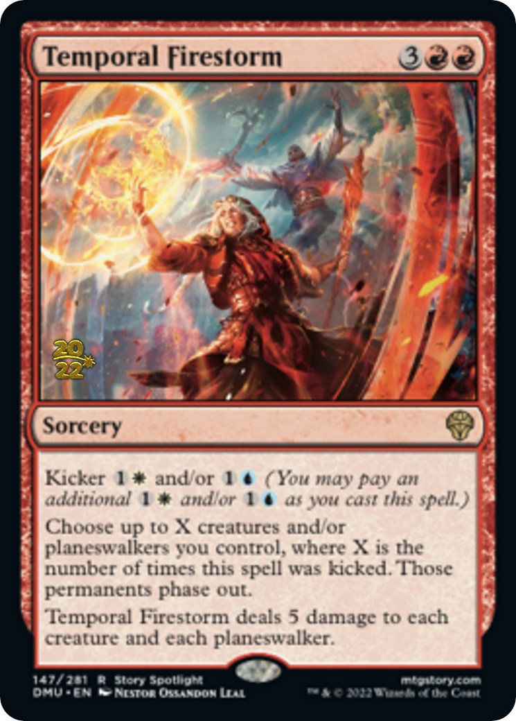 Temporal Firestorm [Dominaria United Prerelease Promos] | Pegasus Games WI