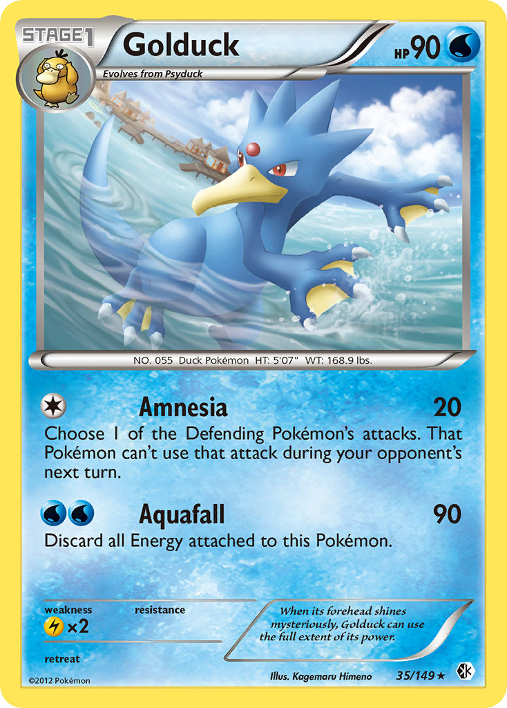 Golduck (35/149) [Black & White: Boundaries Crossed] | Pegasus Games WI