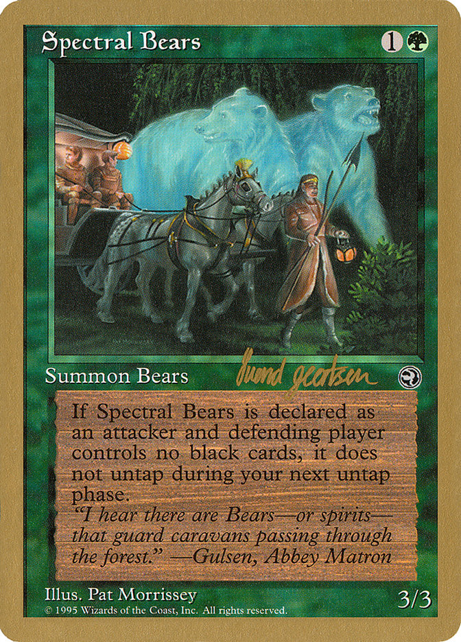 Spectral Bears (Svend Geertsen) [World Championship Decks 1997] | Pegasus Games WI