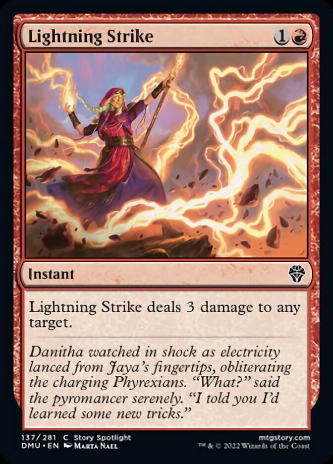 Lightning Strike [Dominaria United] | Pegasus Games WI