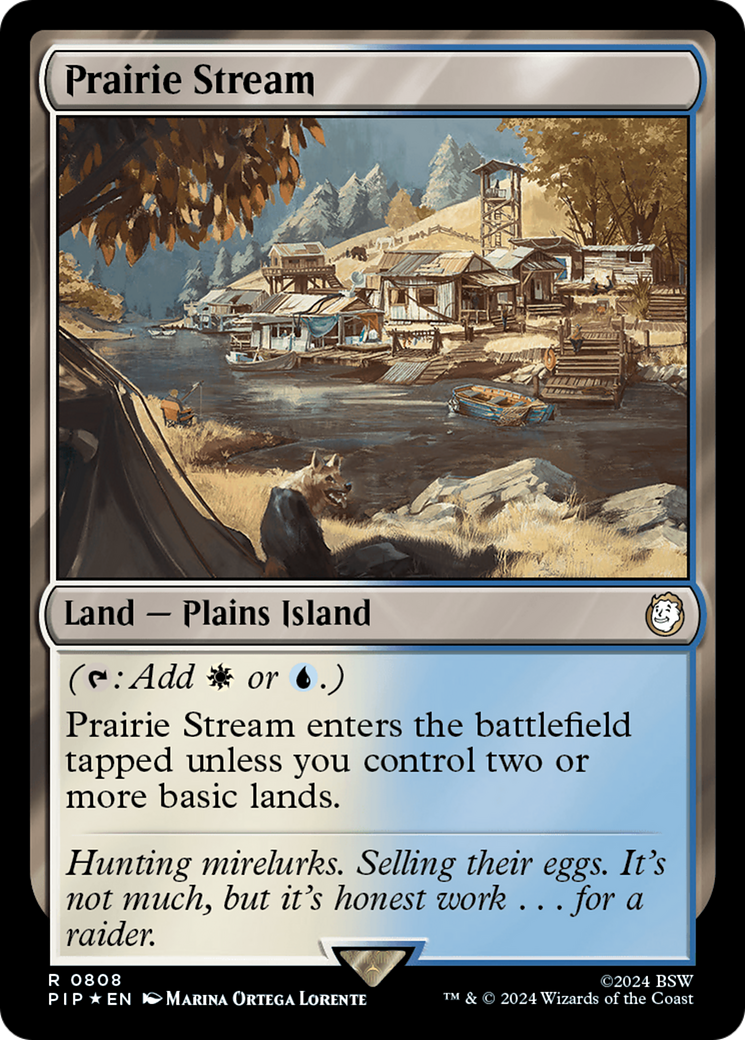 Prairie Stream (Surge Foil) [Fallout] | Pegasus Games WI