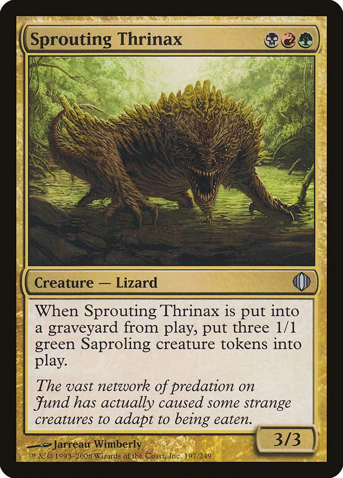 Sprouting Thrinax [Shards of Alara] | Pegasus Games WI