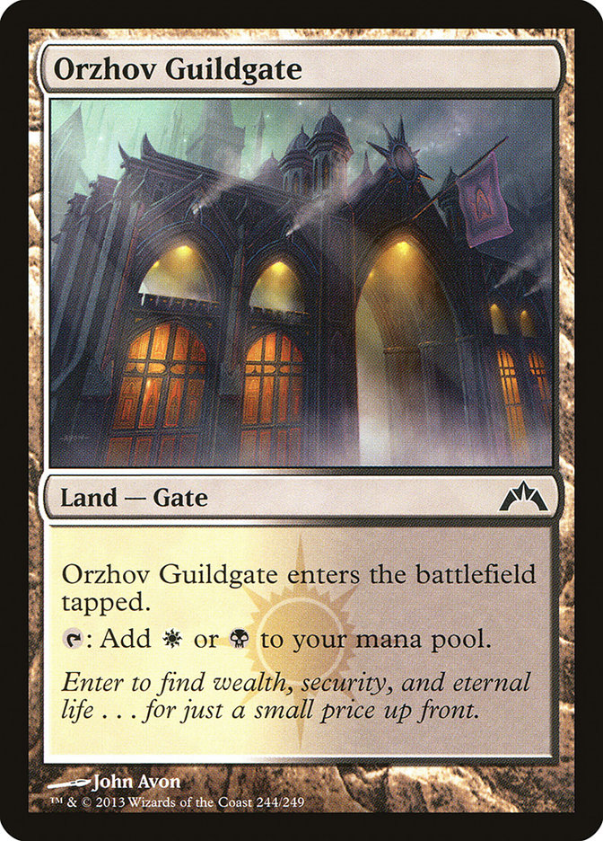 Orzhov Guildgate [Gatecrash] | Pegasus Games WI