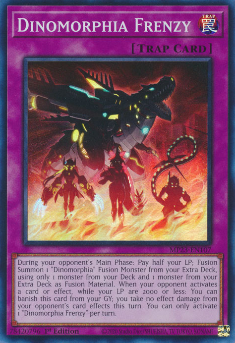 Dinomorphia Frenzy [MP23-EN107] Super Rare | Pegasus Games WI