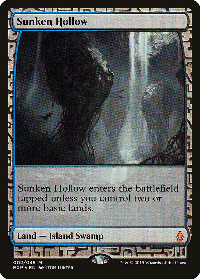 Sunken Hollow [Zendikar Expeditions] | Pegasus Games WI