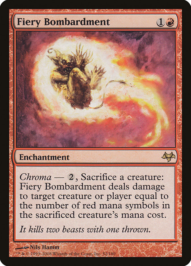 Fiery Bombardment [Eventide] | Pegasus Games WI