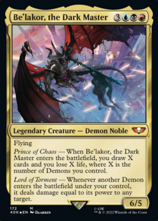Be'lakor, the Dark Master [Warhammer 40,000] | Pegasus Games WI