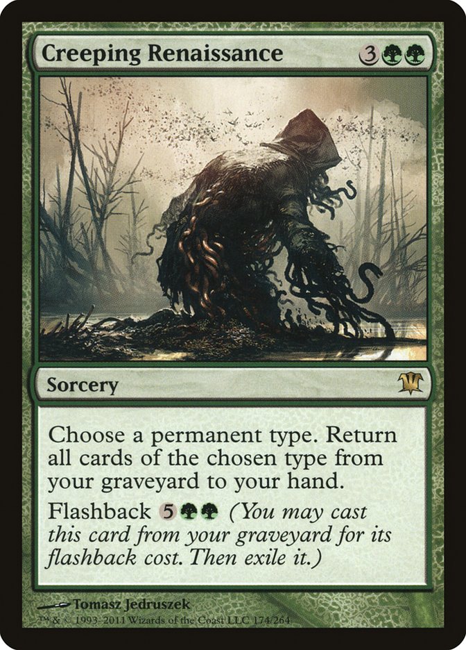 Creeping Renaissance [Innistrad] | Pegasus Games WI