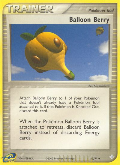 Balloon Berry (82/97) [EX: Dragon] | Pegasus Games WI