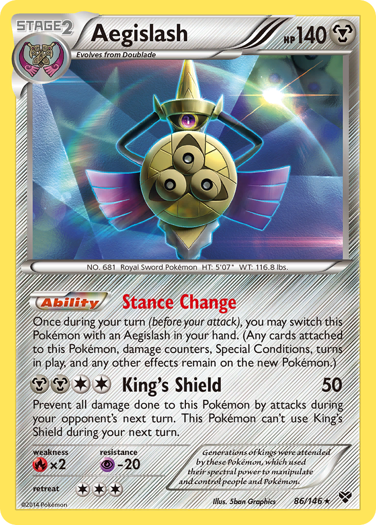 Aegislash (86/146) [XY: Base Set] | Pegasus Games WI