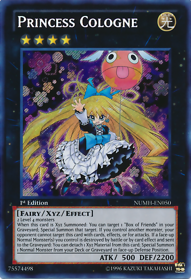 Princess Cologne [NUMH-EN050] Secret Rare | Pegasus Games WI