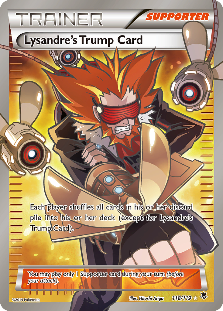 Lysandre's Trump Card (118/119) [XY: Phantom Forces] | Pegasus Games WI