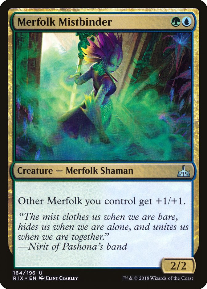 Merfolk Mistbinder [Rivals of Ixalan] | Pegasus Games WI