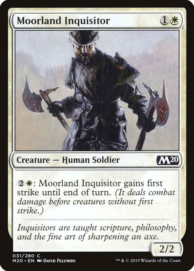 Moorland Inquisitor [Core Set 2020] | Pegasus Games WI