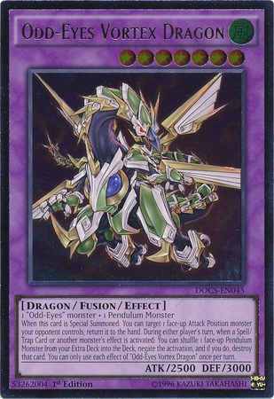 Odd-Eyes Vortex Dragon (UTR) [DOCS-EN045] Ultimate Rare | Pegasus Games WI