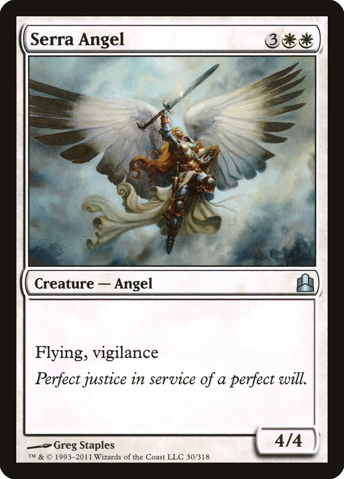 Serra Angel [Commander 2011] | Pegasus Games WI