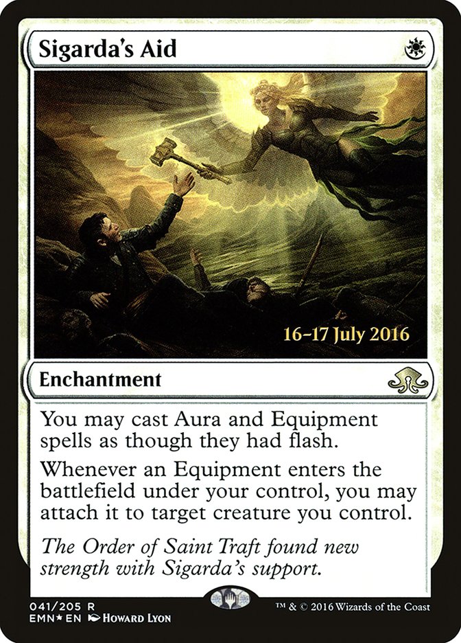 Sigarda's Aid [Eldritch Moon Prerelease Promos] | Pegasus Games WI