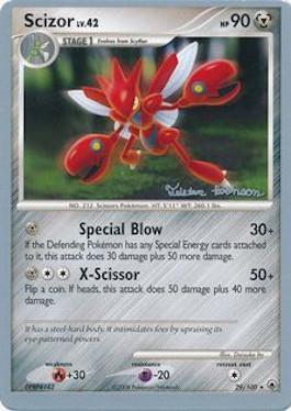 Scizor LV.42 (29/100) (Intimidation - Tristan Robinson) [World Championships 2008] | Pegasus Games WI