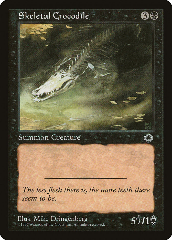 Skeletal Crocodile [Portal] | Pegasus Games WI