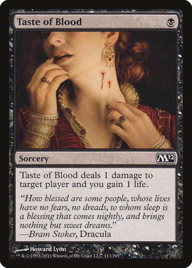 Taste of Blood [Magic 2012] | Pegasus Games WI