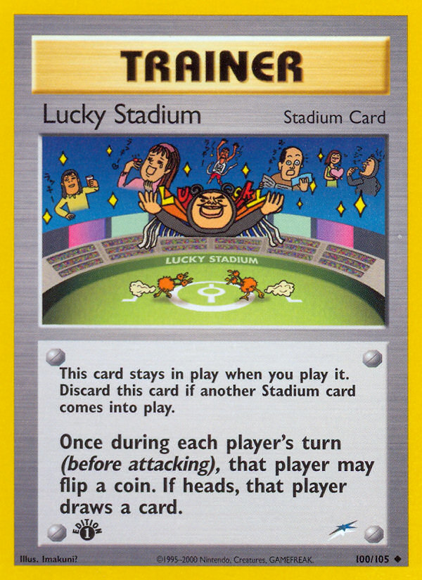 Lucky Stadium (100/105) [Neo Destiny 1st Edition] | Pegasus Games WI