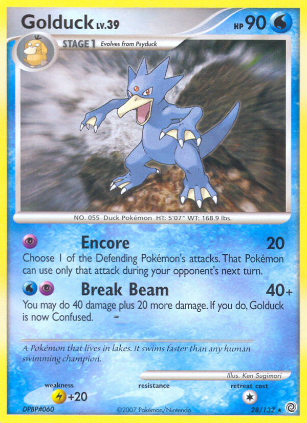 Golduck (28/132) [Diamond & Pearl: Secret Wonders] | Pegasus Games WI