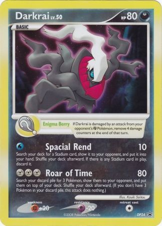 Darkrai (DP24) (Jumbo Card) [Diamond & Pearl: Black Star Promos] | Pegasus Games WI