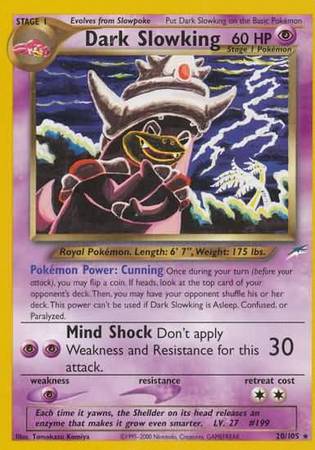 Dark Slowking (20/105) [Neo Destiny Unlimited] | Pegasus Games WI