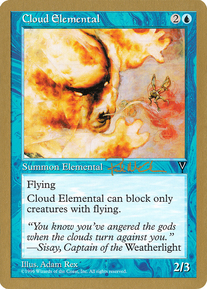 Cloud Elemental (Paul McCabe) [World Championship Decks 1997] | Pegasus Games WI