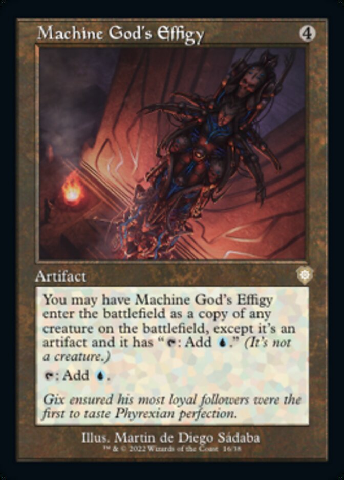 Machine God's Effigy (Retro) [The Brothers' War Commander] | Pegasus Games WI