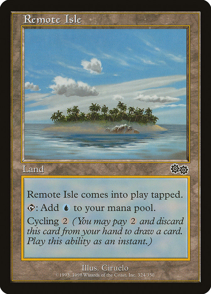 Remote Isle [Urza's Saga] | Pegasus Games WI