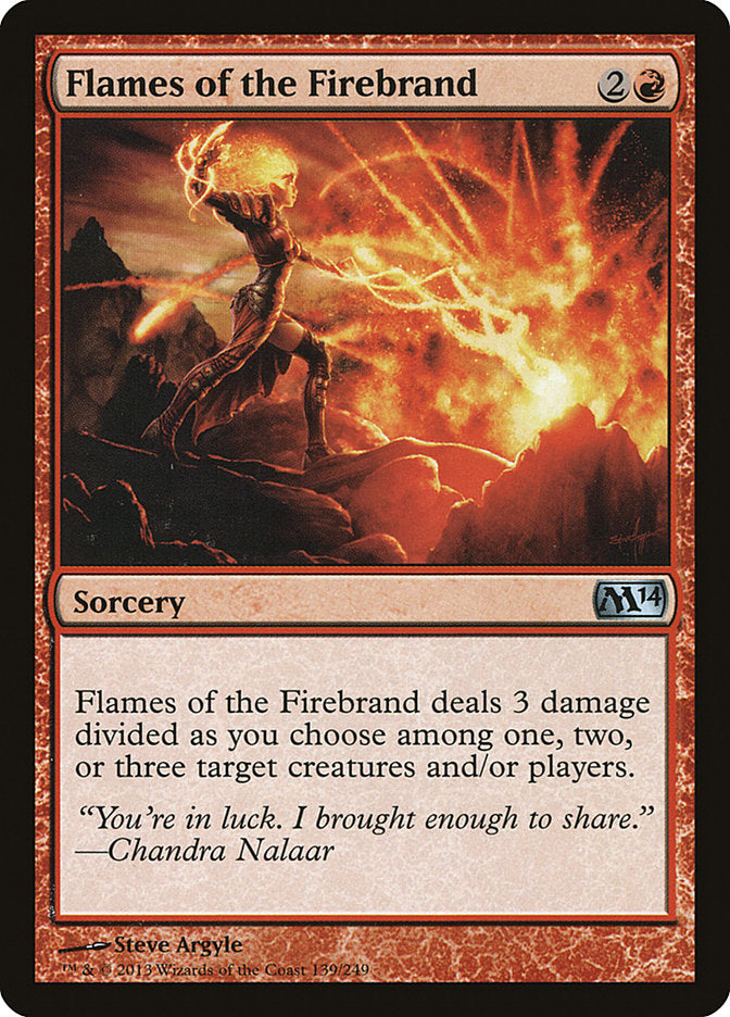 Flames of the Firebrand [Magic 2014] | Pegasus Games WI