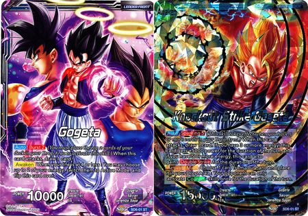 Gogeta // Knockout Strike Gogeta (Starter Deck Exclusive) (SD6-01) [Miraculous Revival] | Pegasus Games WI