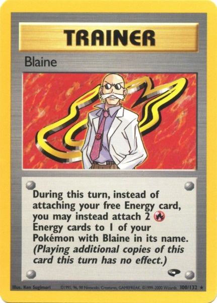 Blaine (100/132) [Gym Challenge Unlimited] | Pegasus Games WI