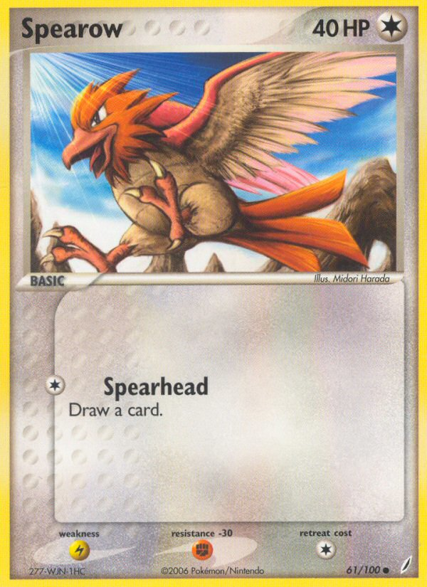 Spearow (61/100) [EX: Crystal Guardians] | Pegasus Games WI