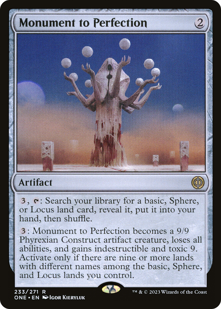 Monument to Perfection [Phyrexia: All Will Be One] | Pegasus Games WI