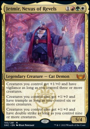 Jetmir, Nexus of Revels (Promo Pack) [Streets of New Capenna Promos] | Pegasus Games WI
