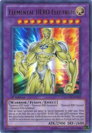 Elemental HERO Electrum [LCGX-EN052] Ultra Rare | Pegasus Games WI