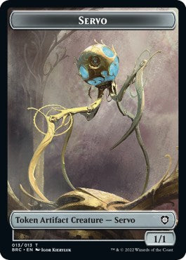 Myr // Servo Double-Sided Token [The Brothers' War Commander Tokens] | Pegasus Games WI