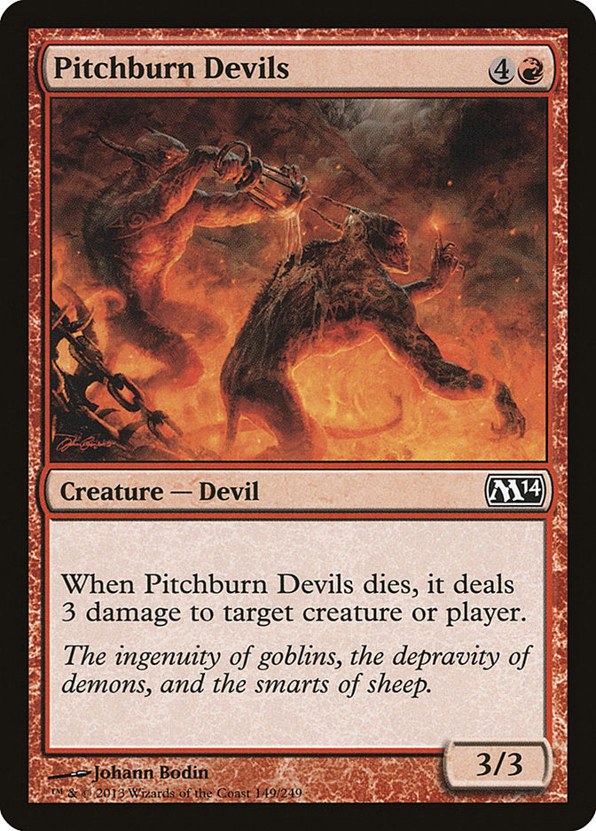 Pitchburn Devils [Magic 2014] | Pegasus Games WI