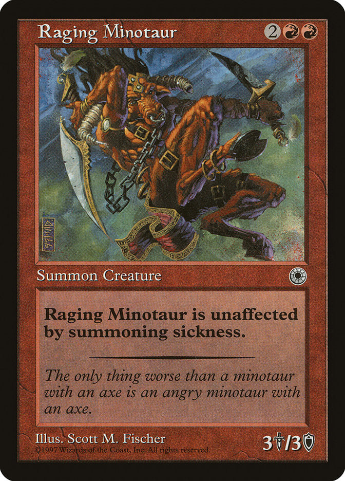 Raging Minotaur [Portal] | Pegasus Games WI