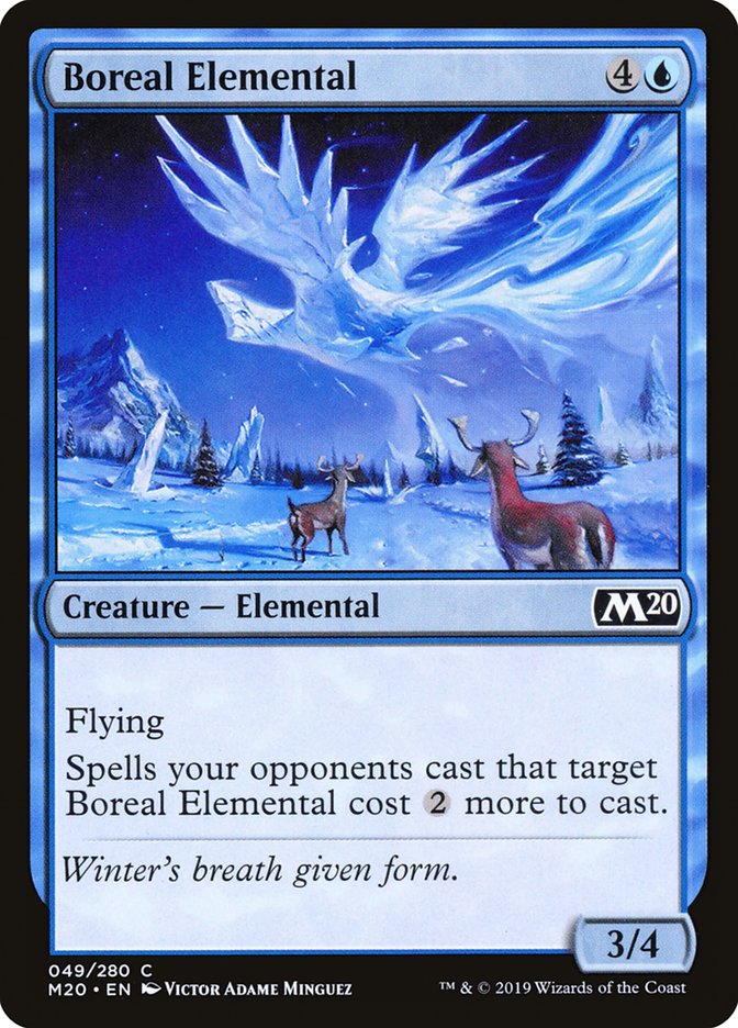 Boreal Elemental [Core Set 2020] | Pegasus Games WI